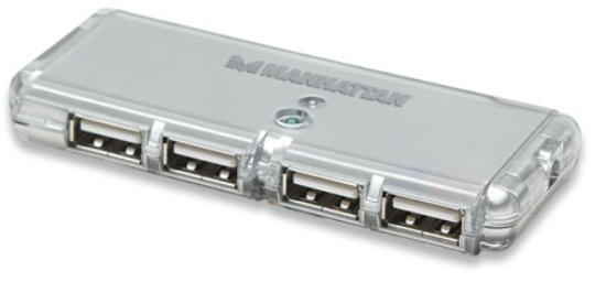 Imagen de HUB USB-A V2.0  4 Ptos Mini SIN Fuente