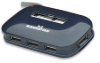Imagen de HUB USB-A V2.0  7 Ptos Azul CON Fuente
