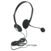 Imagen de AUDIFONO C/MICROFONO ESTANDAR PLASTICO
