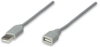 Imagen de Cable USB Ext. Tipo A 1.8M, Gris