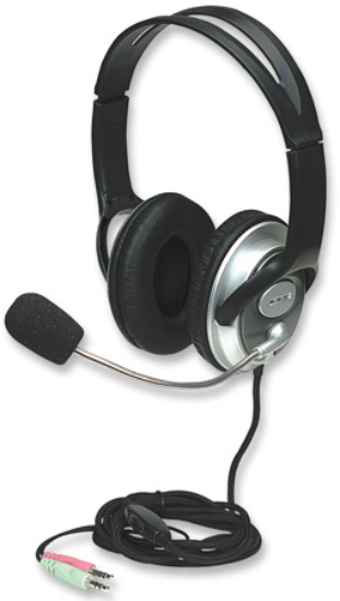 Imagen de AUDIFONO C/MICROFONO V3 MEDIANO