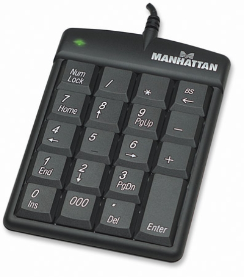 Imagen de Teclado Numerico USB Negro