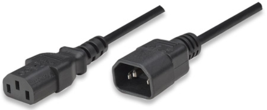 Imagen de Cable corriente PDU a servidor monitor 1.8m