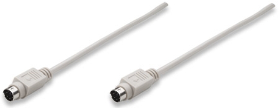 Imagen de *CABLE TECLADO EXT. PS2 m-m 1.8M MD6