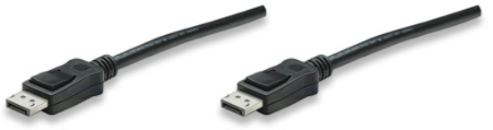 Imagen de Cable DisplayPort v1.2 M-M 2.0m Negro 4K60Hz