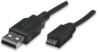 Imagen de Cable USB V2.0 A-Micro B, 1.8M Negro