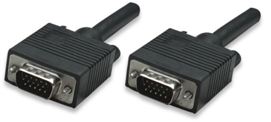 Imagen de CABLE MONITOR SVGA 8MM HD15M-M  4.5M