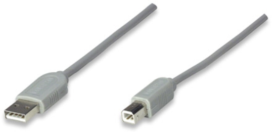 Imagen de Cable USB A-B 3.0M, Gris