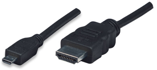 Imagen de Cable HDMI 1.4 M-Micro 2M+Ethernet