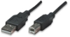 Imagen de Cable USB V2.0 A-B  1.8M, Negro