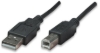 Imagen de Cable USB V2.0 A-B  3.0M, Negro