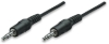 Imagen de Cable Audio Estereo 3.5mm M-M 1.8M Negro