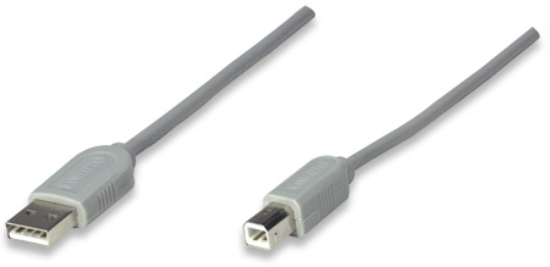 Imagen de Cable USB A-B 4.5M, Gris