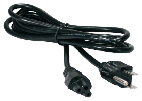 Imagen de CABLE CORRIENTE PARA LAP TOP (TRIPLE)