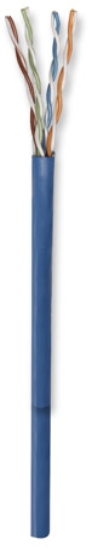 Imagen de BOBINA Cat 5e CCA UTP 305M Solida Azul