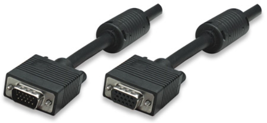 Imagen de *CABLE MONITOR SVGA 8MM HD15M-h 15.0M Fer