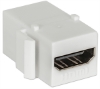 Imagen de Cople HDMI Keystone Blanco