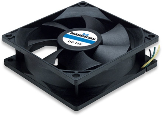 Imagen de Ventilador p/PC 80x80x25 mm, 3 pines