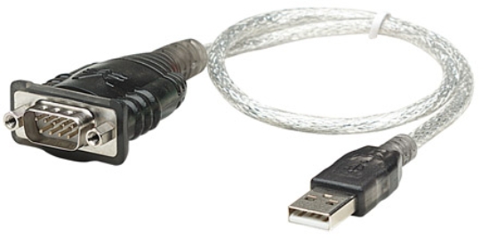 Imagen de Convertidor USB a Serial DB9 0.4m, Chip Prolific PL-2303