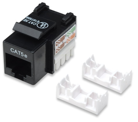 Imagen de JACK CAT 5e DE IMPACTO (KEYSTONE) NEGRO