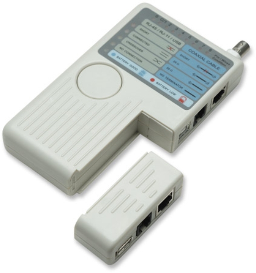 Imagen de PROB. CABLES RED RJ11, RJ45, USB, BNC