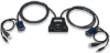 Imagen de MUX KVM Mini USB 2:1 con Cables+Audio