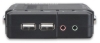 Imagen de MUX KVM Desktop USB 4:1 con Cables+Audio