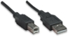 Imagen de Cable USB V2.0 A-B  3.0M, Negro