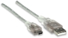 Imagen de Cable USB V2.0 A-Mini B 1.8M Plata