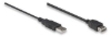 Imagen de Cable USB V2.0 Ext. Tipo A  1.8M Negro