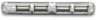 Imagen de HUB USB-A V2.0  4 Ptos Mini SIN Fuente