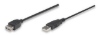 Imagen de Cable USB V2.0 Ext. Tipo A  1.8M Negro