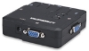 Imagen de MUX KVM Desktop USB 2:1 con Cables+Audio