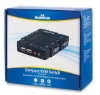 Imagen de MUX KVM Desktop USB 4:1 con Cables+Audio