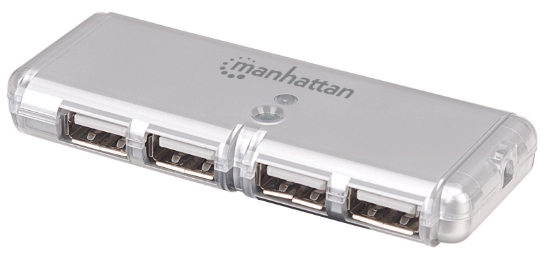Imagen de HUB USB V2.0  4 Ptos Mini SIN fuente