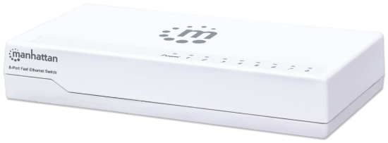 Imagen de Switch  8 Ptos 10/100 Desktop Blanco MH