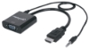Imagen de Convertidor Video HDMI a SVGA+Audio, Bolsa