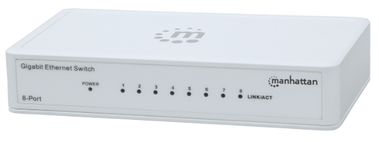 Imagen de SWITCH GB  8 PTOS BLANCO MH