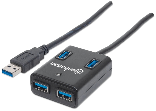 Imagen de HUB USB V3.0  4 Ptos SIN Fuente