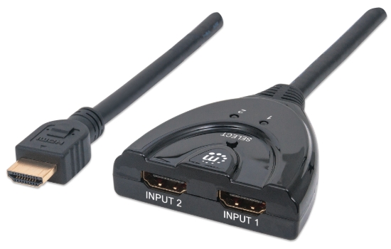 Imagen de Switch HDMI 1.3, 2 entradas : 1 salida