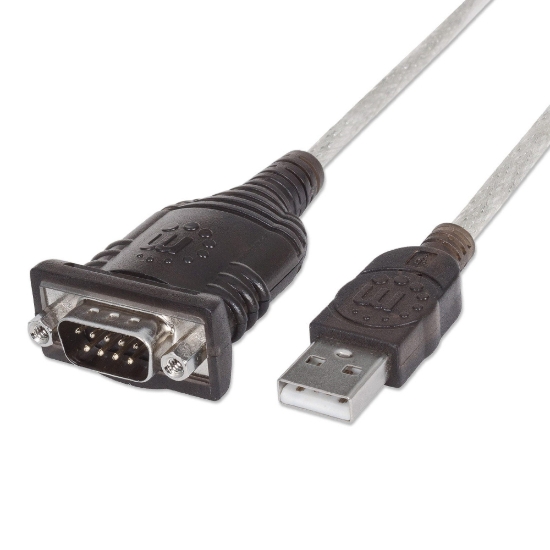 Imagen de Convertidor USB a Serial DB9 0.4m, Chip FTDI FT232