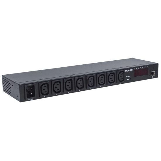 Imagen de Barra PDU  8 cont. Gab/Rack 19", 1U, Inteligente con monitoreo
