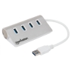 Imagen de HUB USB-A V3.0  4 Ptos A,  Color Aluminio