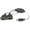 Imagen de Convertidor USB a 2 Puertos DB9 Serial RS232 Blíster