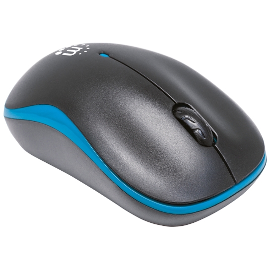 Imagen de Mouse Inal. Optico "Success" Negro/Azul