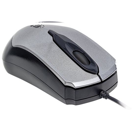 Imagen de Mouse Optico "Edge" USB Gris/Negro