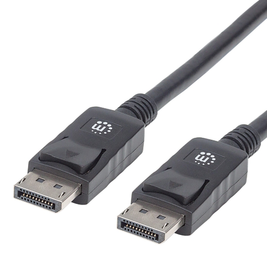 Imagen de Cable DisplayPort v1.2 M-M 1.0m Negro 4K60Hz