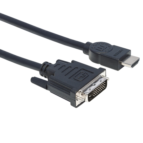 Imagen de Cable HDMI - DVI-D M-M  3.0M