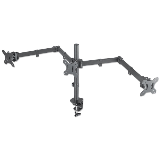 Imagen de Soporte Monitor p/3 Monitor 13 a 27" Escritorio