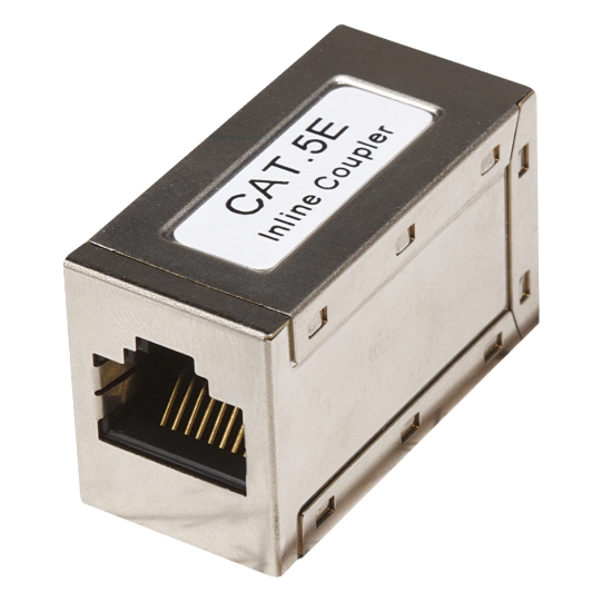 Imagen de Cople CAT 5e Modular FTP Plata